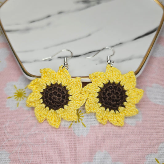 Sunflower Earrings