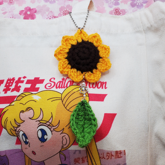 Sunflower Keychain